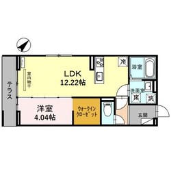 (仮称) 栗東市大橋5丁目D-ROOMの物件間取画像